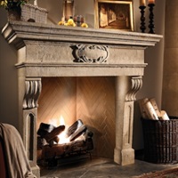 Francois and Co. Scagliola mantels